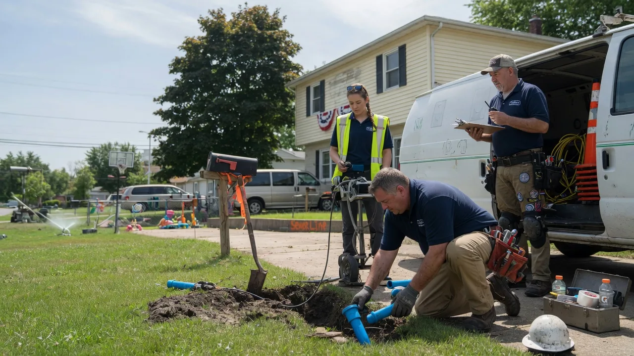 Slab Leak Repair in Girard, IL near me